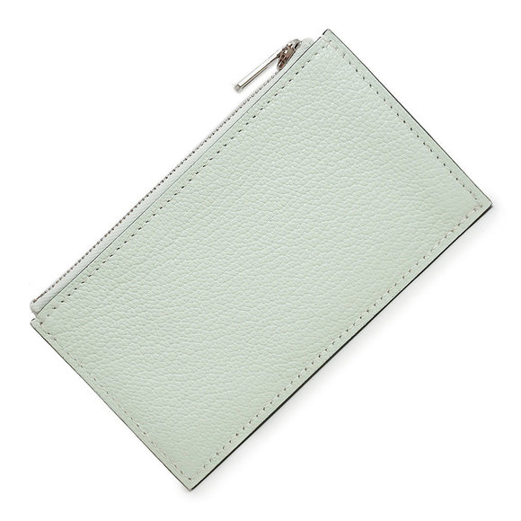 Hermes Crocodile Coin Case Wallet Card Holder Misole Comic Mushroom Green - Picture 5 of 7
